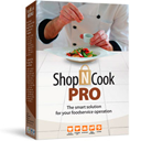 Téléchargez une version d'essai gratuite de Shop'NCook Menu pour organiser vos recettes et menus et analyser les coûts